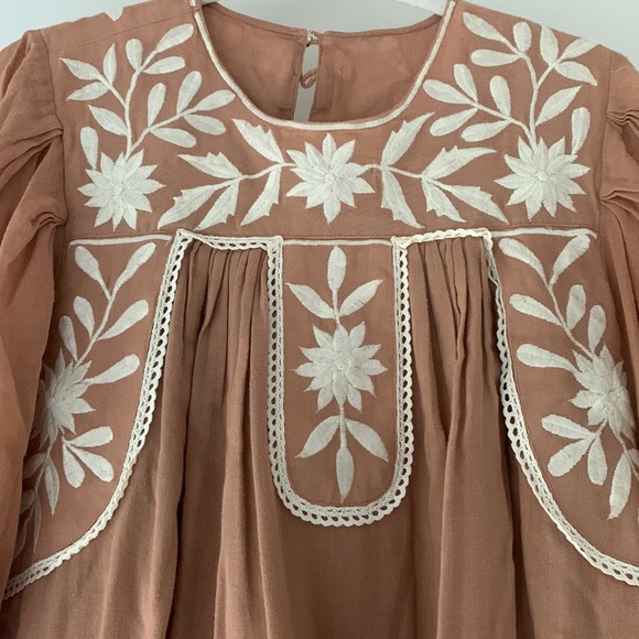 CAROLINA K Embroidered Pink Dress - Picture 4 of 12